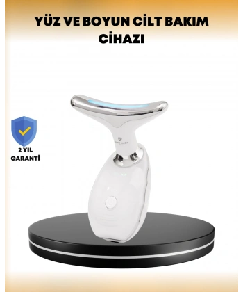 Şarjlı Akıllı Cilt Temizleme ve Nemlendirme Cihazı – 500 mAh, Otomatik Kapanma ve EMS Modlu