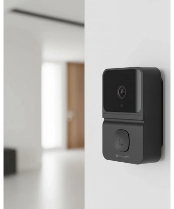 Şarjlı Akıllı Kapı Zili 800 mAh Bataryalı Mobil Bildirimli