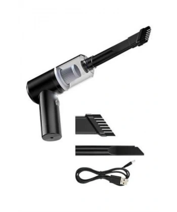 Şarjlı Çok Fonksiyonlu El Süpürgesi Mini Vakumlu Araç Süpürgesi