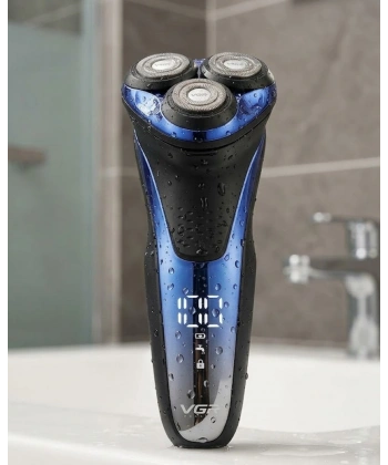 Şarjlı Elektrikli Sakal Tıraş Makinesi LED Ekranlı Islak Kuru Kullanım