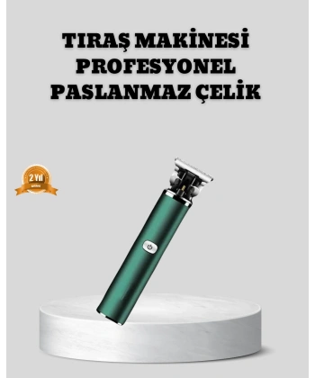 Şarjlı Erkek Tıraş Makinesi – 180 Dakika Pil Ömrü, 2.5 Saat Hızlı Şarj, USB ve Powerbank Uyumlu