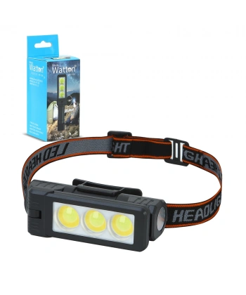 ŞARJLI MIKNATISLI ÇALIŞMA LAMBASI KAFA IŞIĞI WATTON WT-706