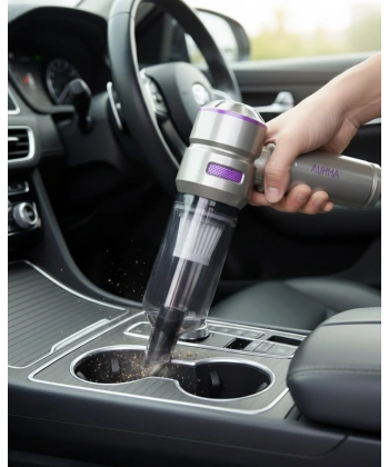 Şarjlı Mini El Süpürgesi Üfleme ve Vakum Özellikli