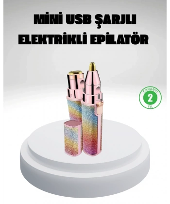 Şarjlı Mini Yüz ve Kaş Epilatörü – Ağrısız ve Hassas Temizlik