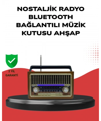 Şarjlı Radyo Hoparlör – İç ve Dış Mekan Uyumlu