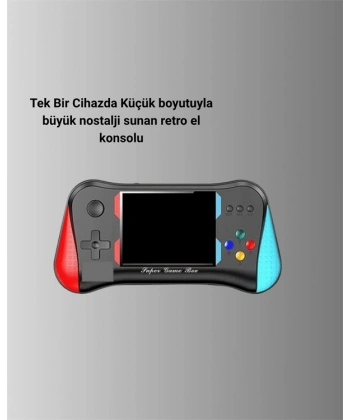 Şarjlı Taşınabilir Oyun Konsolu – X7M Retro Game Box