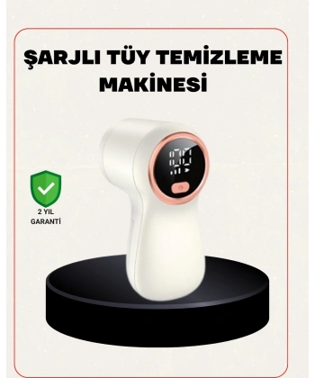 Şarjlı Tüy Temizleyici Paslanmaz Çelik Bıçaklı