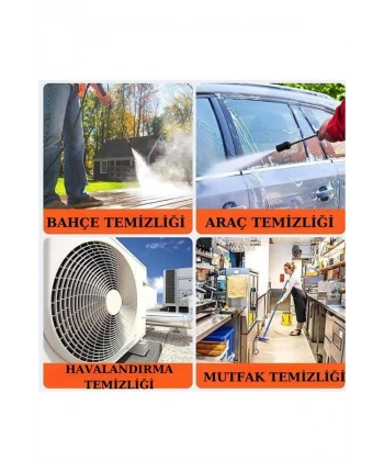 Şarjlı Ve Yüksek Basınçlı Oto Yıkama Makinesi Ve Sulama Tabancası Bahçe Yıkama Makinesi
