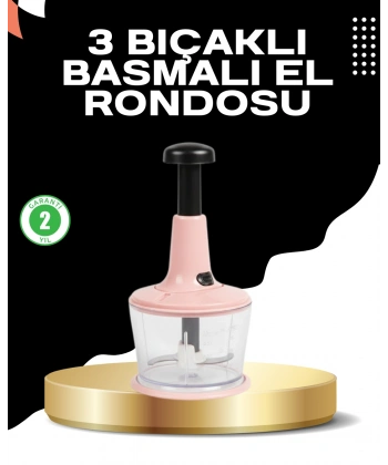 Sebze Soğan Doğrayıcı Manuel Güçlü Gövdeli