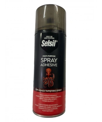 Selsil Çok Amaçlı Sprey Yapıştırıcı 400 ml