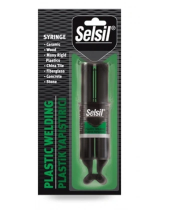 Selsil Enjektör Tip Plastik Yapıştırıcı 28 gr