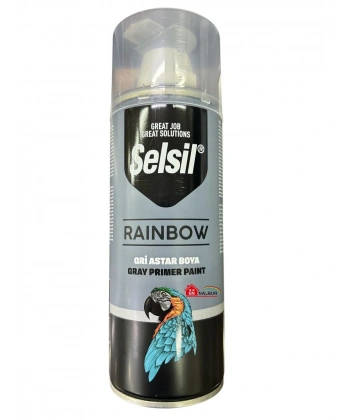 Selsil Rainbow Akrilik Sprey Astar 7042 Gri