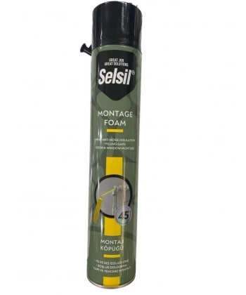Selsil Tam Dolum Poliüratan Montaj Köpüğü 845 gr