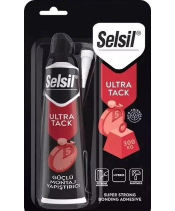 Selsil Ultra Tack Yapıştırıcı 50 ml Beyaz