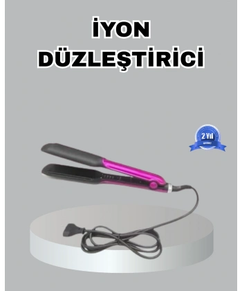 Seramik Plakalı Saç Düzleştirici – Plaka Kilitli ve Elektriklenme Önleyici