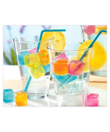 Serinletici ve Rengarenk Buz Küpleri 10 Adet