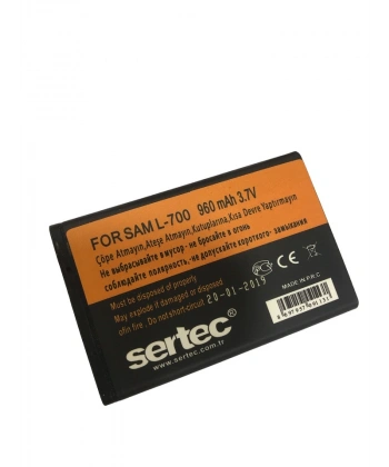 SERTEC - Samsung W559/L700 Uyumlu Batarya