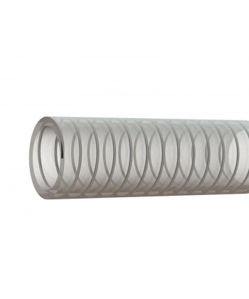 Sertsan 19 mm Şeffaf Çelik Telli Emiş Hortumu 5 Metre