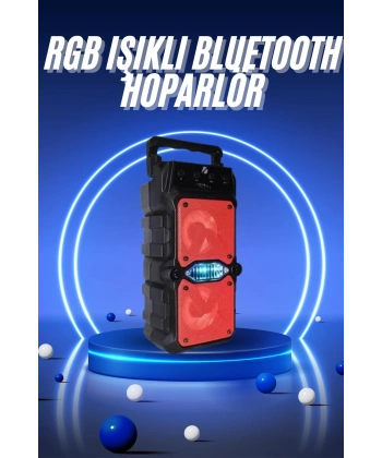 Ses Bombası Kablosuz Bluetooth Hoparlör Çift Çıkışlı Yüksek Ses Kaliteli Hoparlör