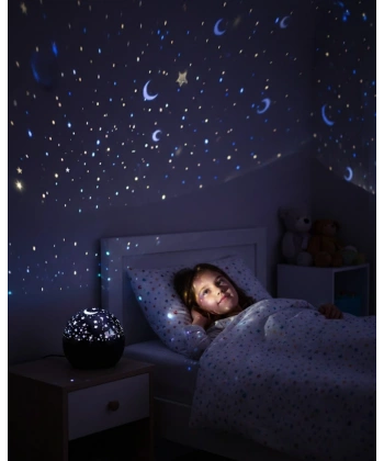 Sesle Tepki Veren Yıldız Projektör Gece Işığı