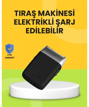 Sessiz, Güçlü ve Şık: Erkeklere Özel Şarjlı Tıraş Makinesi