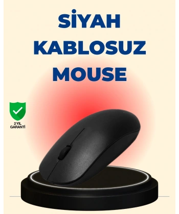 Sessiz ve Ergonomik Mouse – USB Bağlantılı ve DPI Ayarlı