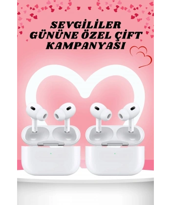Sevgiliye Hediye Çift Kulaklığı Yeni Nesil Pro Kulaklık Sevgililer Gününe Özel Kampanya