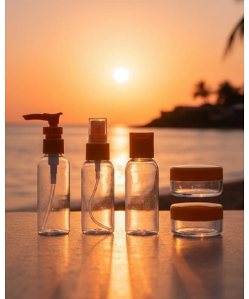 Seyahat Boy 5’li Kozmetik Dolum Seti 30 ml Sızdırmaz Tasarım