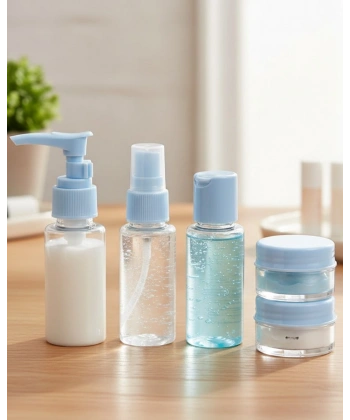 Seyahat İçin 5’li Şeffaf Dolum Şişesi Seti 30 ml