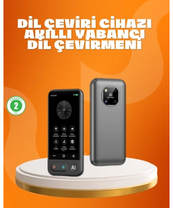 Seyahat ve İş İçin Çok Dilli Taşınabilir Çeviri Makinesi