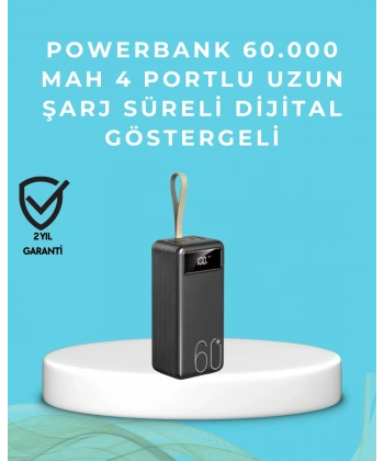 Seyahat ve Kamp İçin Portatif Güç Kaynağı Powerbank