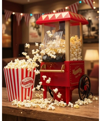 Sıcak Hava Teknolojili Yapışmaz Popcorn Makinesi