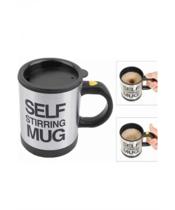 Sıcak Tutan Termos Bardak Kendi Kendini Karıştıran Mikser Kupa