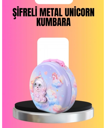 Şifreli Mini Çocuk Kasası Metal Gövde Güvenli Saklama