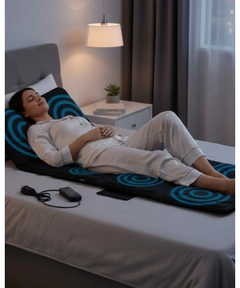 Sırt Bel Boyun Masaj Minderi Isıtmalı Titreşimli Sistem
