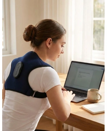 Sırt ve Omurga İçin Akıllı Masajlı Duruş Destek Kemeri