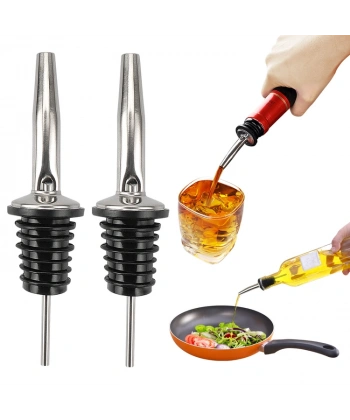 Şişe Ucu Servis Aparatı Damlalık Yağdanlık -Şişe Tıpa Sürekli Akışlı Hava Delikli