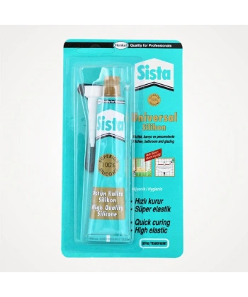 Sista Üniversal Silikon Tüp 50 Gr Şeffaf