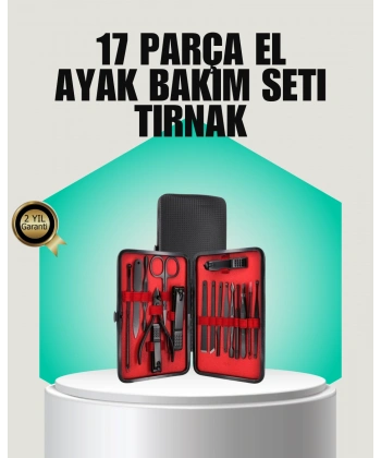 Siyah Kaymaz Teknolojili El ve Ayak Bakım Seti