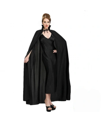 Siyah Yakalı Yetişkin Pelerin 120 cm