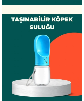 Sızdırma Önleyici Silikon Halkalı Pet Su Dispenseri Gezi Seyahat İçin