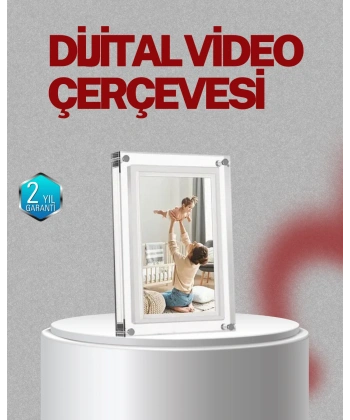 Slayt Gösterisi Özellikli 7 İnç IPS Dijital Çerçeve – Anılarınızı Hareketlendirin