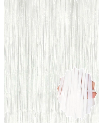 Soft Beyaz Renk Duvar ve Kapı Perdesi İthal 100x200 cm