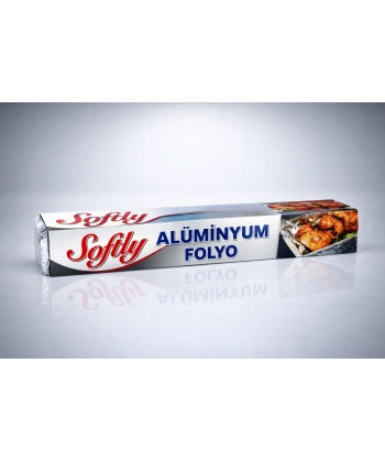 Softy Alüminyum Folyo 3,5 Metre Mutfak Folyosu Isıya Dayanıklı Gıda Saklama ve Fırın Folyosu 1 Adet