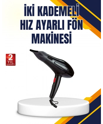 Soğuk Üfleme Özellikli 2200W Profesyonel Fön Makinesi