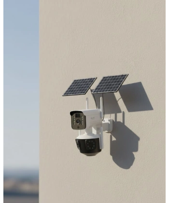 Solar Enerjili 4G Kablosuz Güvenlik Kamerası 12000mAh Bataryalı
