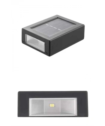 Solar Güneş Enerjili Çift Taraflı Duvar Lambası Çift Taraflı Duvar Lamba Güneş Enerjili