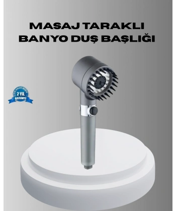 Spa Etkili Masaj Uçlu Duş Başlığı Ergonomik Tasarım