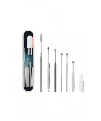 Spiral Kulak Temizleme - Paslanmaz Çelik Temizleme Seti