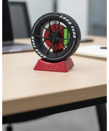 Spor Jant Modeli Ofis ve Home Office Dekoratif Obje